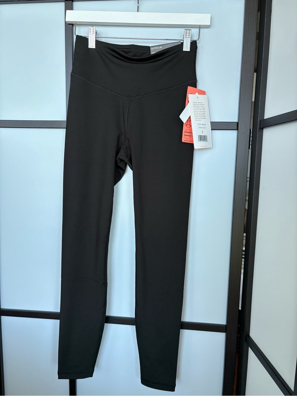Gottex Lab Black Full Length Leggings NWT Size S - Picture 3 of 6